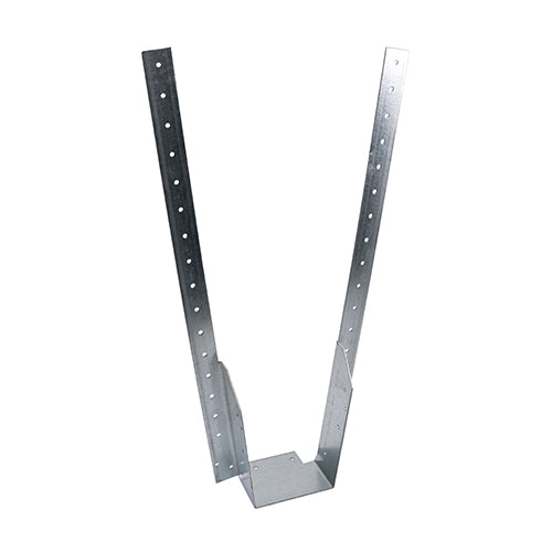 This is an image of Timco - Timber Hangers - Long Leg - Galvanised 90 x 150 to 250mm 90450LTH