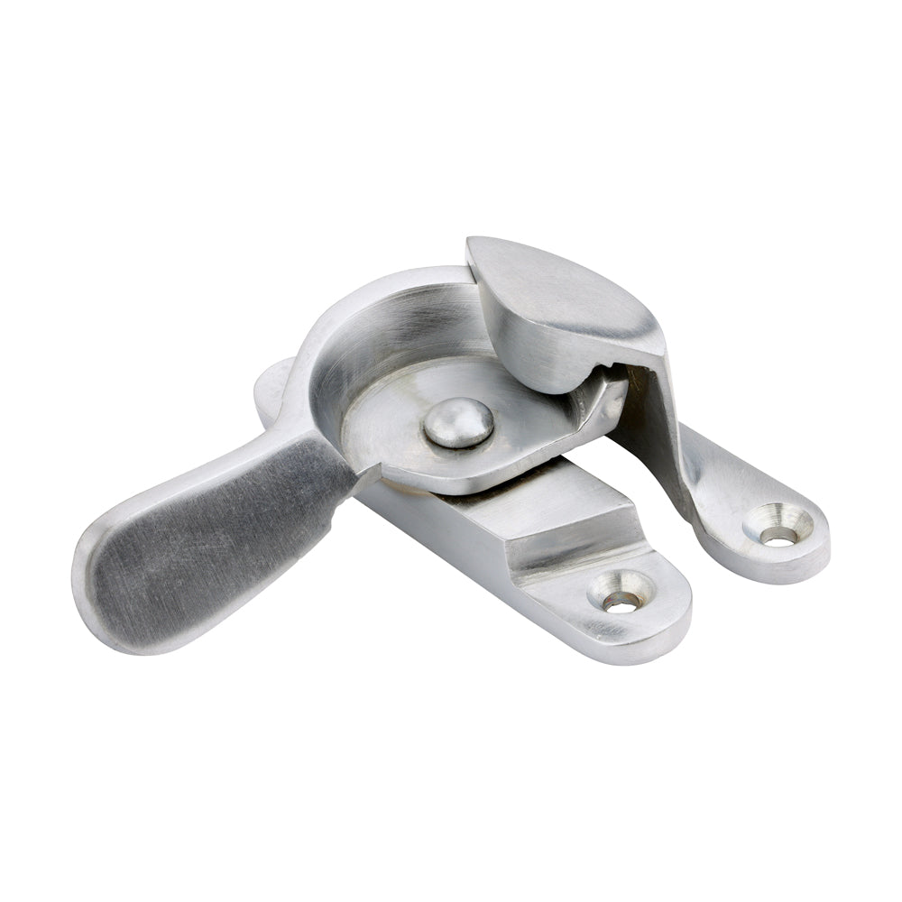 This is an image of Timco - Fitch Pattern Sash Fastener - Satin Chrome 68 x 14 (1 Each Bag) 949304