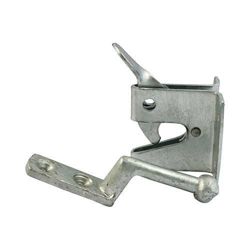 This is an image of Timco - Automatic Gate Latch - Heavy Duty - Hot Dipped Galvanised 2" (1 Each TIMbag) AGLHGP
