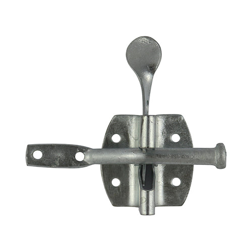 This is an image of Timco - Automatic Gate Latch - Hot Dipped Galvanised 2" (1 Each Plain Bag) AGLMGB