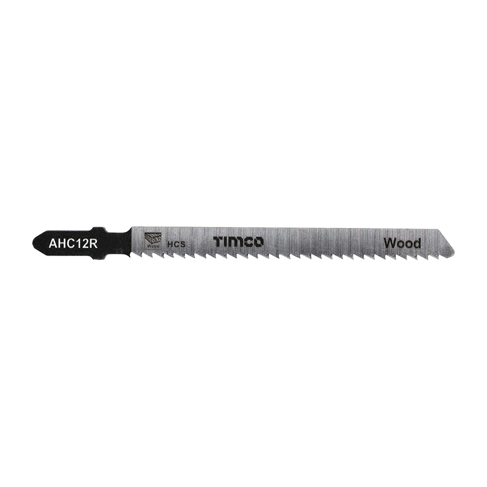 This is an image of Timco - Jigsaw Blades - Wood Cutting - HCS Blades - T101BR T101BR (5 Pieces Pack) AHC12R