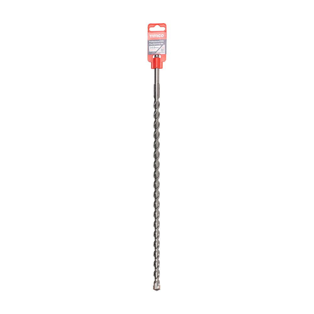 This is an image of Timco - Professional SDS Plus Hammer Bit 14.0 x 450 (1 Each Clip) AP14450