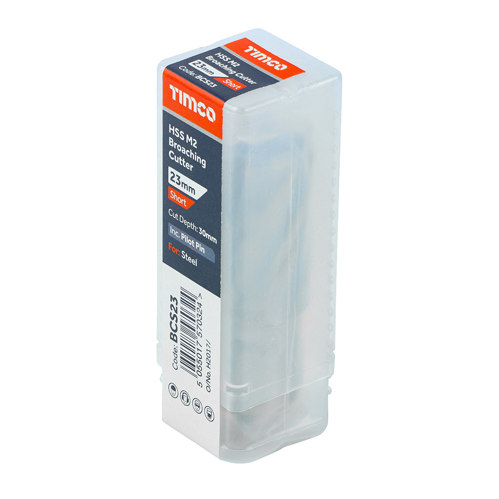 This is an image of Timco - Broaching Cutter - Short 23 x 30 (1 Each Tube) BCS23