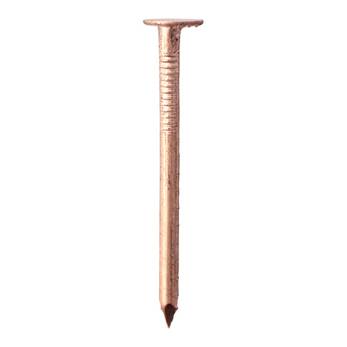 This is an image of Timco - Clout Nails - Copper 50 x 3.35mm (2.5 Kg TIMtub) COP350T