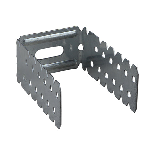 This is an image of Timco - Drywall Brackets - Pre-Galvanised 195mm (100 Pieces Box) DB195