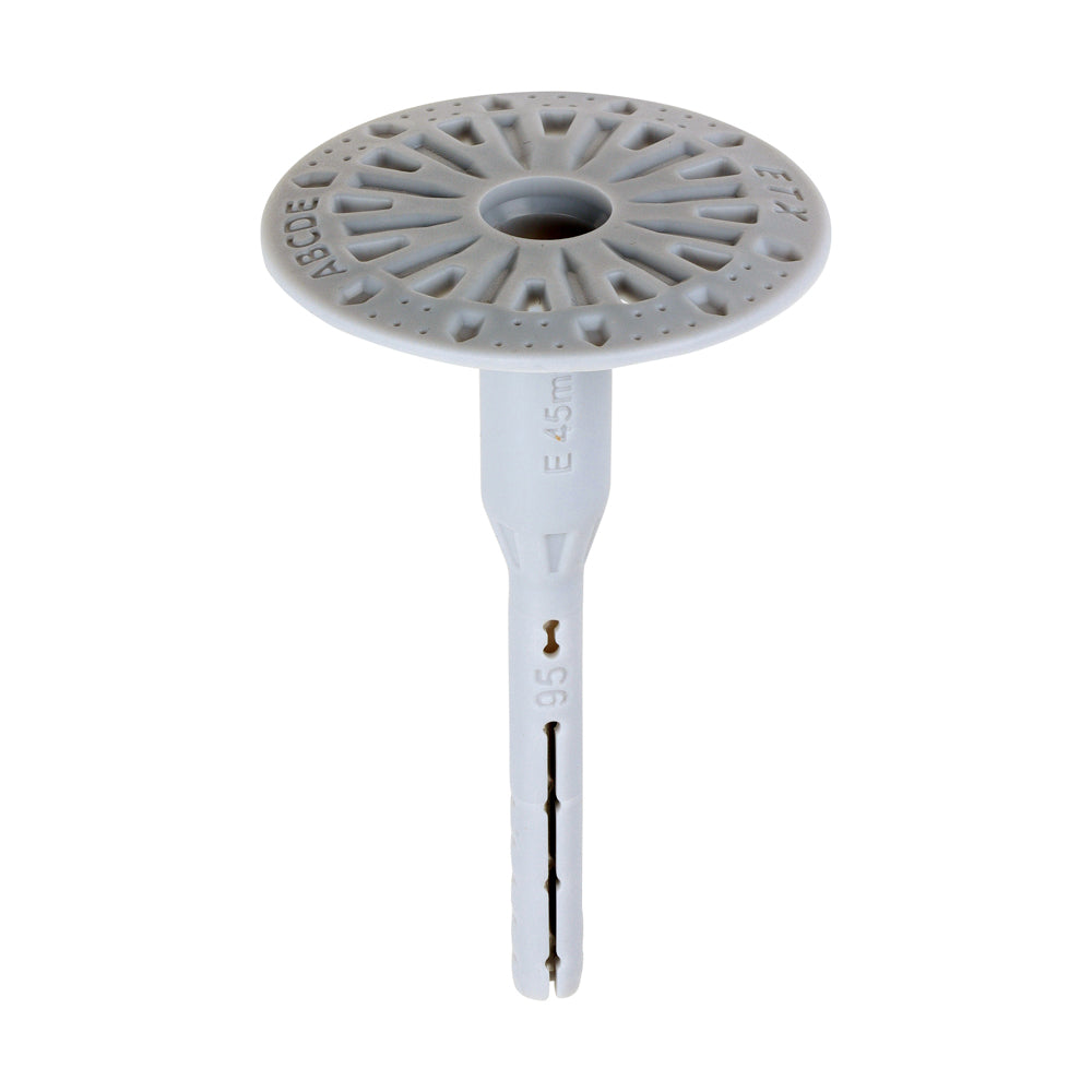 This is an image of Timco - Ziel-Plast ETX-M Insulation Fixings 8.0 x 95mm - (100 PCS Box) EM095