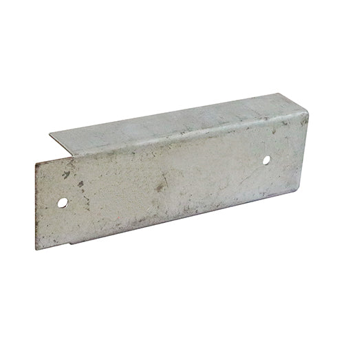 This is an image of Timco - Gravel Board Clip - Galvanised 150 x 25 x 30mm GB25