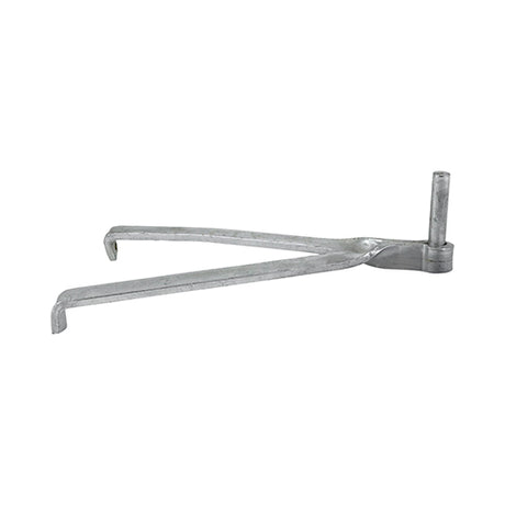This is an image of Timco - Gate Hooks To Build - Double Brick - Hot Dipped Galvanised 12mm (1 Pairs Plain Bag) GHBDB12G