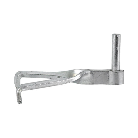 This is an image of Timco - Gate Hooks To Build - Single Brick - Hot Dipped Galvanised 12mm (1 Pairs Plain Bag) GHBSB12G
