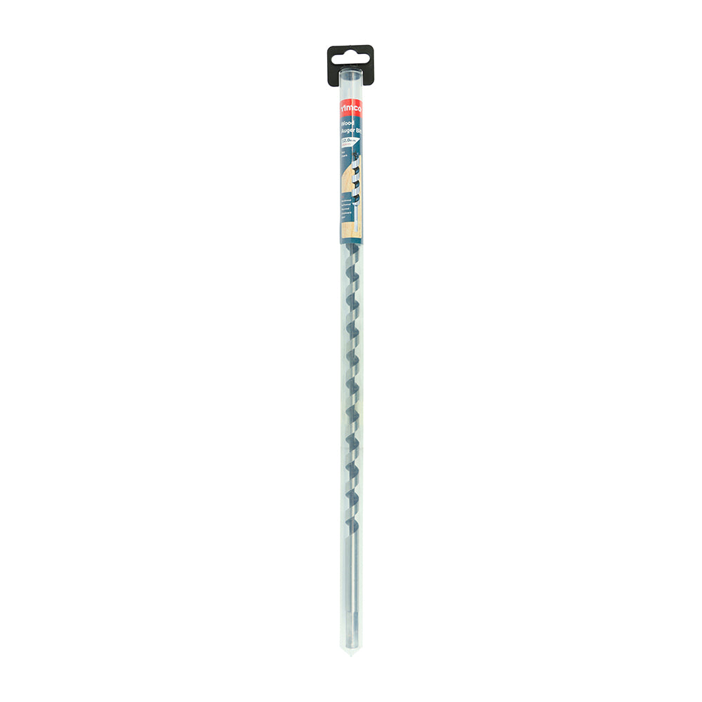 This is an image of Timco - Wood Auger Bit - Hex Shank 12.0 x 460 (1 Each Tube) HA12460