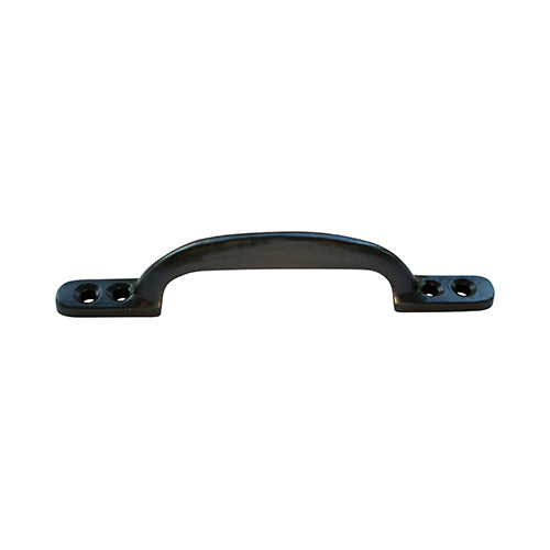 This is an image of Timco - Hot Bed Handle - Black 6" (1 Each TIMpac) HBH6BP