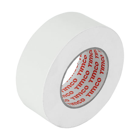 This is an image of Timco - Heavy Duty Cloth Tape - White 50m x 50mm (1 Each Roll) PCSHDCTWHITE