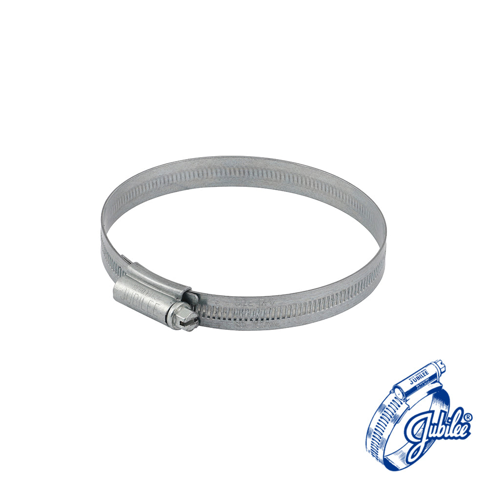 This is an image of Timco - Jubilee Clip Mild Steel - 4XMS 85 - 100mm - (10 PCS Bag) JUB4XMS