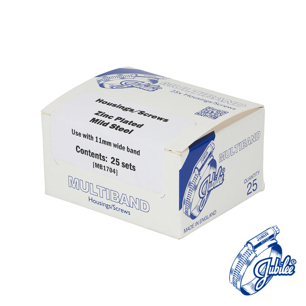 This is an image of Timco - Multiband Mild Steel Housing Screws - MB1704 11mm - (25 PCS Box) JUBMB1704