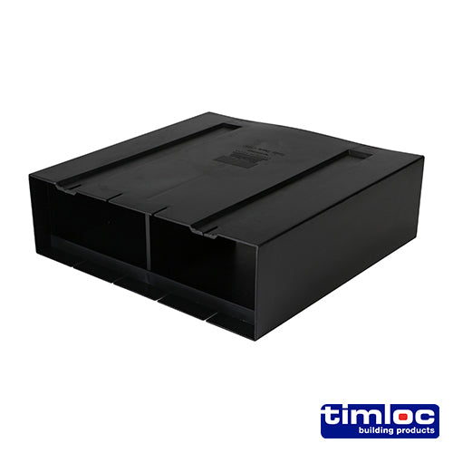 This is an image of Timco - Timloc Through-Wall Cavity Sleeve for One Airbrick - 1202/1 229 x 76mm (1 Each Unit) LOC12021
