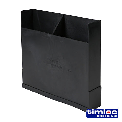 This is an image of Timco - Timloc Underfloor Vent - Vertical Extension Sleeve - 1204 + 150mm (20 Pieces Box) LOC1204