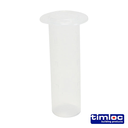 This is an image of Timco - Timloc Cavity Wall Drill Vent - Natural - DV1 80mm (50 Pieces Box) LOCDV1