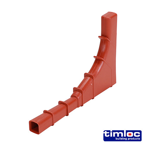 This is an image of Timco - Timloc Invisiweep Wall Weep - Terracotta - IW50TE 65 x 10 x 102mm (50 Pieces Box) LOCIW50TE