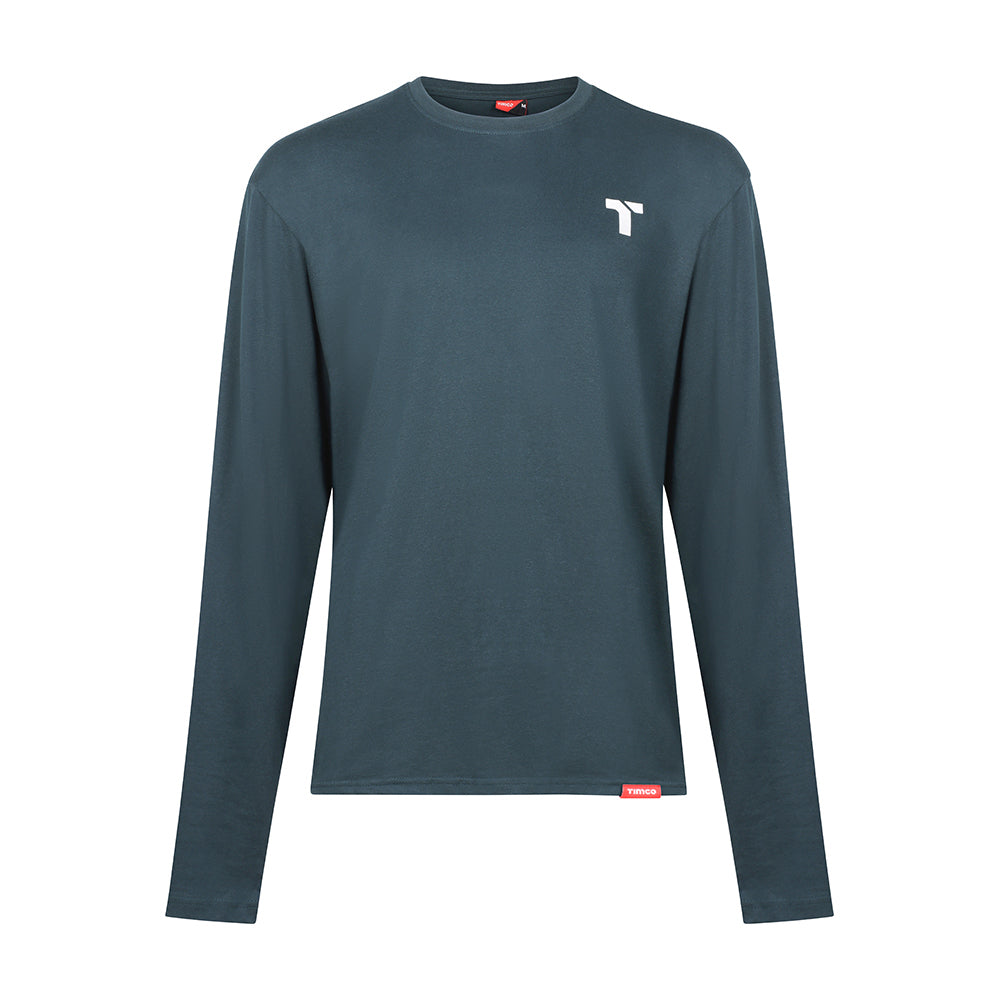 This is an image of Timco - Long Sleeve Trade T-Shirt Pack X Large (Grey/Red/Green) (3 Pieces Bag) LSTTMIXXL