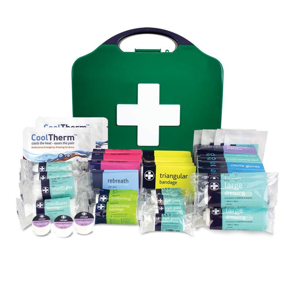 This is an image of Timco - Workplace First Aid Kit - British Standard Compliant Large (1 Each Case) MED348