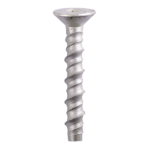 This is an image of Timco - Multi-Fix Masonry Bolts - Countersunk - Exterior - Silver 8.0 x 60/M10 - (100 PCS Box) MF860C