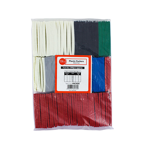 This is an image of Timco - Assorted Packers - 28mm 100 x 28 (200 Pieces Bag) PACKER