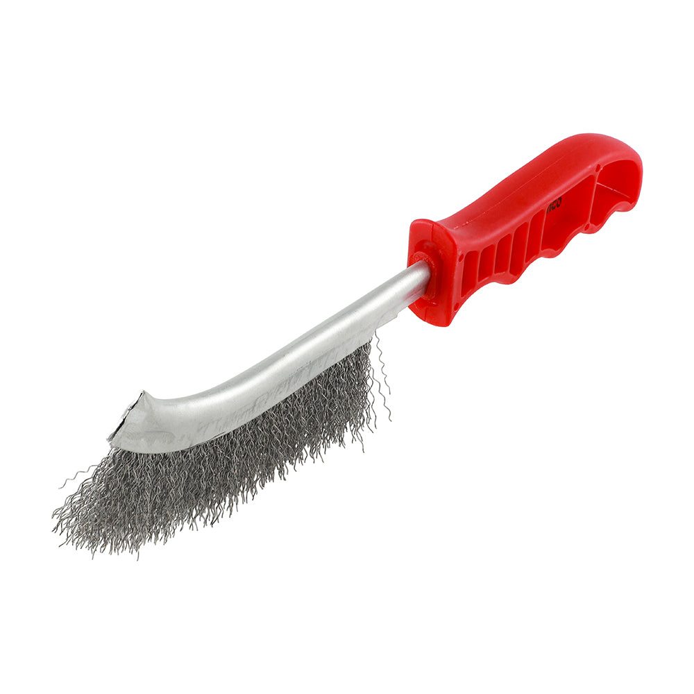 This is an image of Timco - Wire Hand Brush - Steel 255mm (1 Each Unit) RWHB