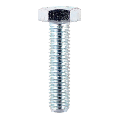 This is an image of Timco - Set Screws - Grade 8.8 - Zinc M20 x 55mm - (25 PCS Box) S2055Z
