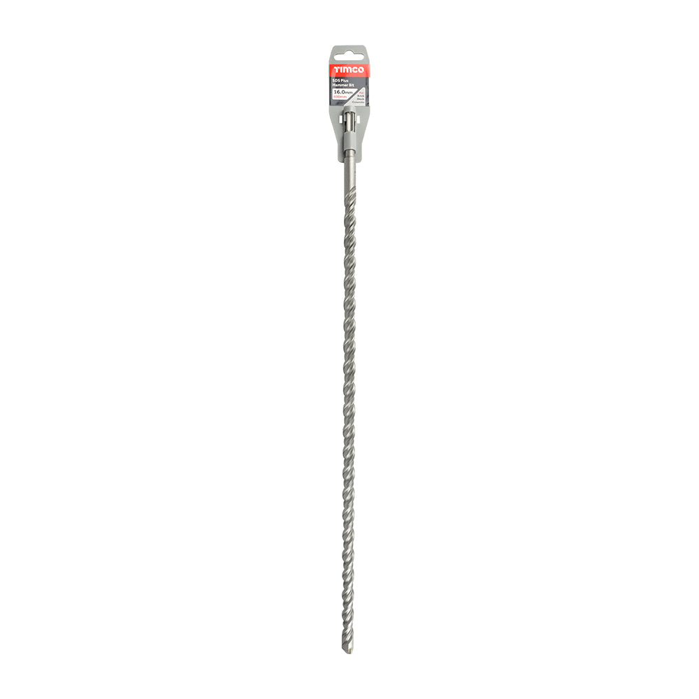 This is an image of Timco - SDS Plus Hammer Bit 16.0 x 600 (1 Each Clip) SDS16600