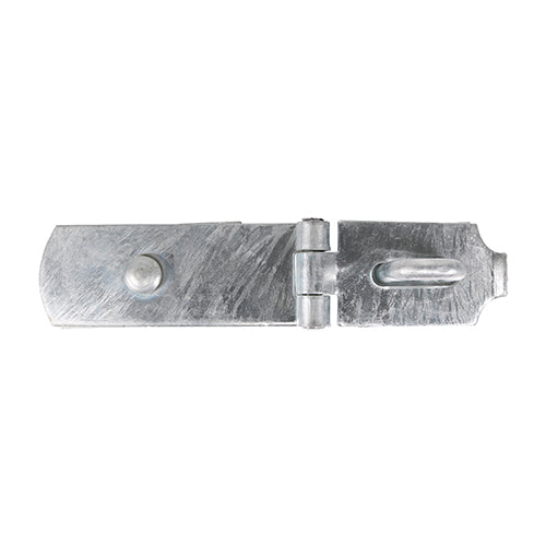 This is an image of Timco - Swivel Pattern Hasp & Staple - Heavy Duty - Hot Dipped Galvanised 8" (1 Each Plain Bag) SHS8GB