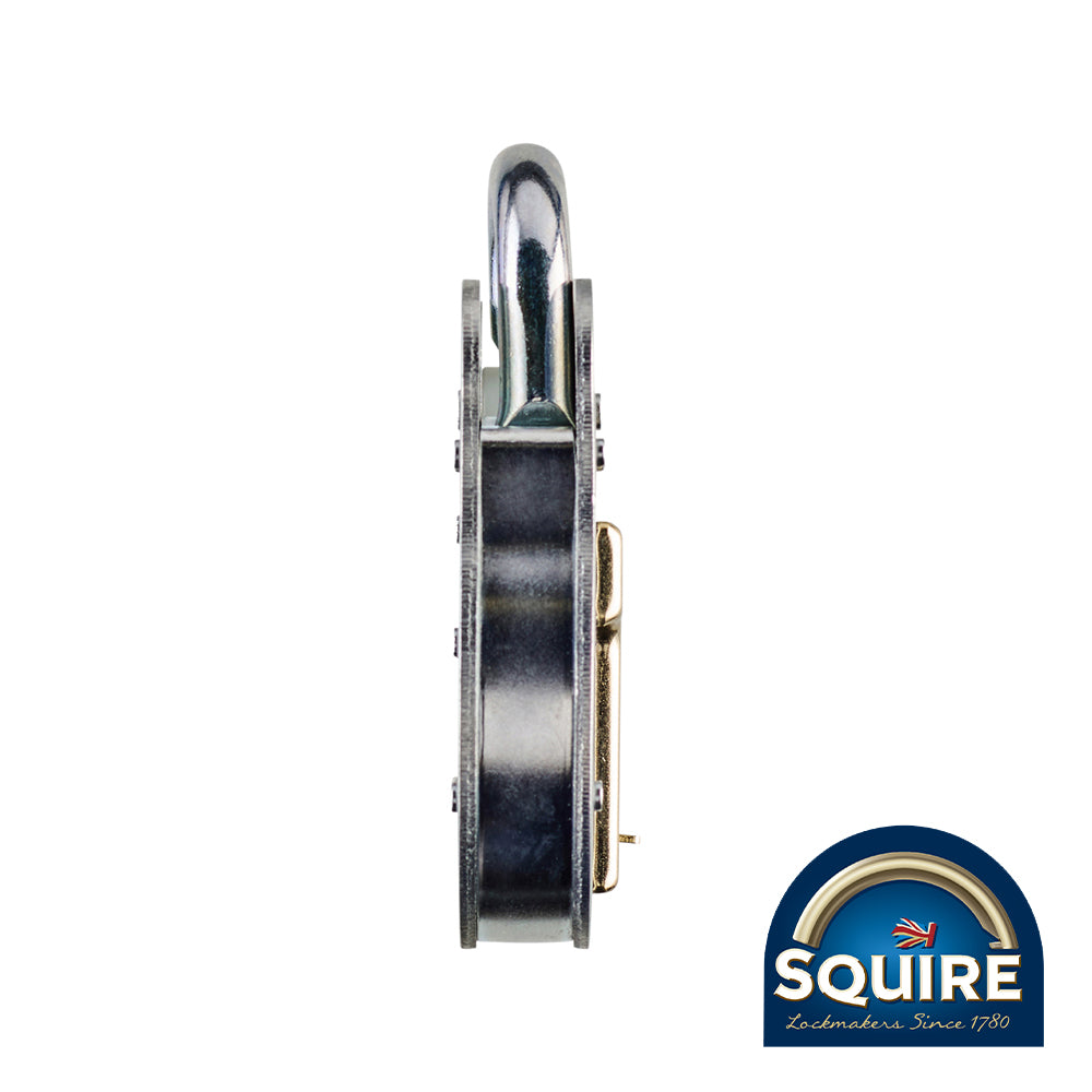 This is an image of Squire - Old English 4 Lever Padlock - 660 60mm (1 Each Blister Pack) SQR701170