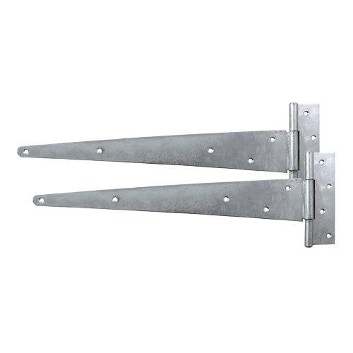 This is an image of Timco - Pair of Strong Tee Hinges - Hot Dipped Galvanised 10" (1 Pairs TIMbag) STH10G