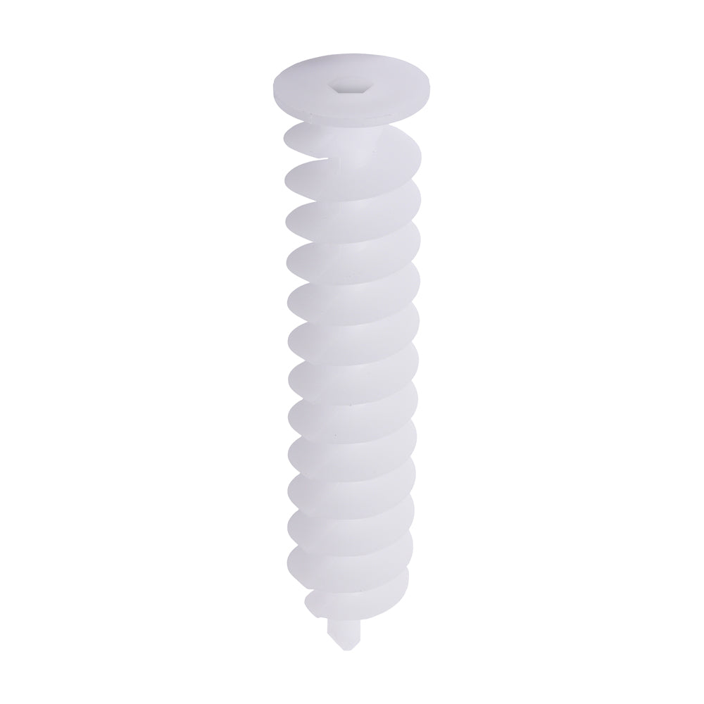 This is an image of Timco - Ziel-Plast Insulation Spiral Dowels 125mm - (10 PCS Bag) SWT125