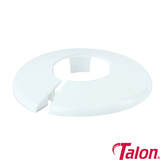 This is an image of Timco - Pipe Collar - White - PC2810 28mm - (10 PCS Bag) TALPC2810