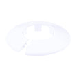 This is an image of Timco - Pipe Collar - White - PC42 42mm - (5 PCS Bag) TALPC4210