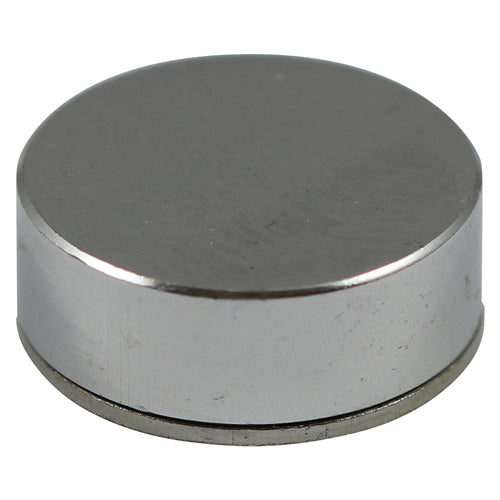 This is an image of Timco - Threaded Screw Caps - Solid Brass - Polished Chrome 18mm - (4 PCS TIMpac) TSC18PCP
