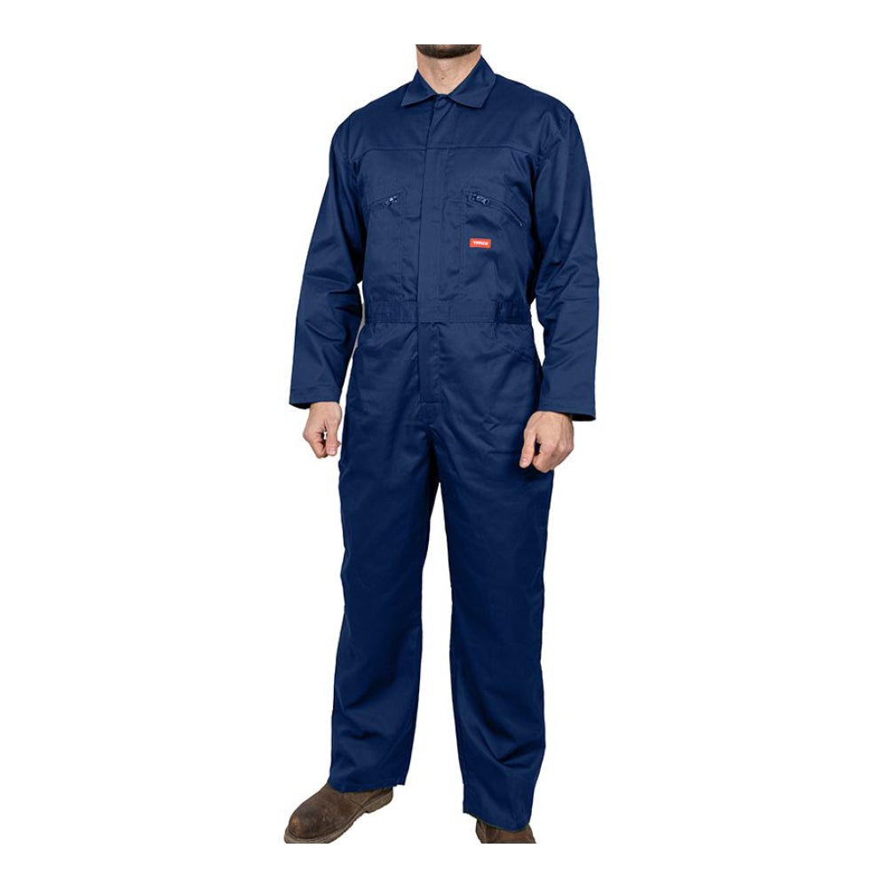 This is an image of Timco - Workman Overall - Maritime Blue Medium 42 (1 Each Bag) WOMBM