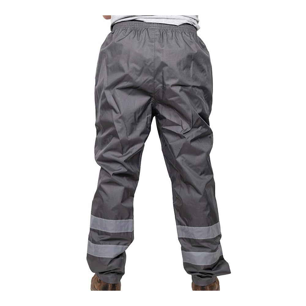 This is an image of Timco - Waterproof Trousers - Charcoal Large (1 Each Bag) WT901L