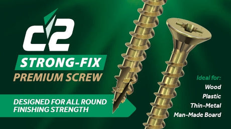 Image showing C2 Strong-Fix Premium Woodscrews