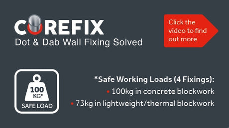 Corefix Dot & Dab Cavity Wall Fixings header