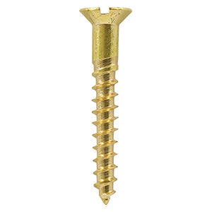 Brass Countersunk Woodscrew Next Day Delivery