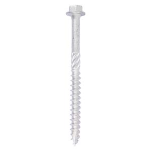 Timber Hex Head Exterior Silver Screws Next Day Delivery