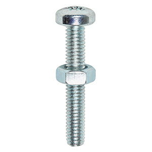Machine Screws & Hex Nuts - Pan Head