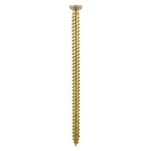 Multi-Fix Concrete Screw - Countersunk - Yellow Next Day Delivery