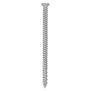Multi-Fix Concrete Screw - Countersunk - Silver Organic Next Day Delivery