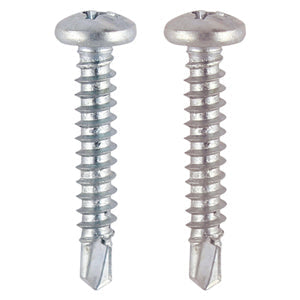 Pan Head Screws, Self-Tapping Thread, Drill Point