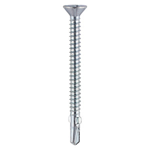 Wing-Tip Screws - Light Section Steel - Zinc Next Day Delivery