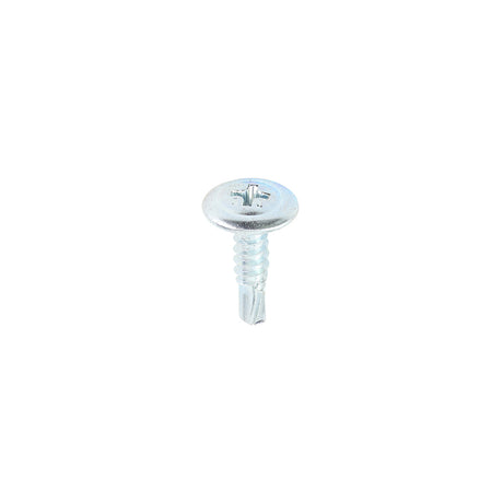 This is an image of Timco - Metal Construction Sheet & Framing Screws - PH - Wafer - Self-Drilling - Zinc 4.2 x 16mm - (1000 PCS Box) 00016WHSD