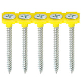 This is an image of Timco - Collated Drywall Screws - PH - Bugle - Fine Thread - Zinc 3.5 x 38mm - (1000 PCS Box) 00038COLDZYS