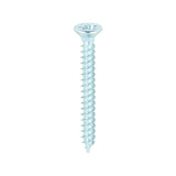 This is an image of Timco - Twin-Threaded Woodscrews - PZ - Double Countersunk - Zinc 4 x 1" - (200 PCS Box) 00041CWZ